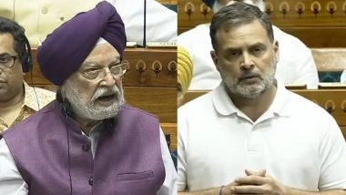 Strait of Hormuz Crisis: Hardeep Singh Puri Assures Adequate Gas Supply Despite West Asia Conflict, Rahul Gandhi Warns &lsquo;The Pain Has Just Started&rsquo;