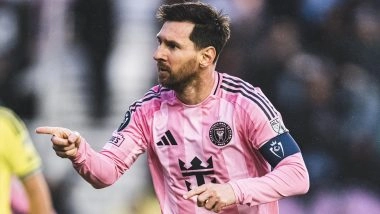 Lionel Messi Becomes Fastest and Youngest Footballer To Reach 900 Career Goals, Achieves Feat During Inter Miami vs Nashville SC CONCACAF Champions Cup 2026 Match