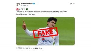 social-viral-Naseem Shah Abduction Rumours: Fact-Checking the Viral Claim Amid PSL 2026 Controversy