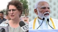 Kerala Assembly Elections 2026: Priyanka Gandhi Slams PM Narendra Modi Over Alliance Remark, Seeks Parliament Debate on West Asia Conflict