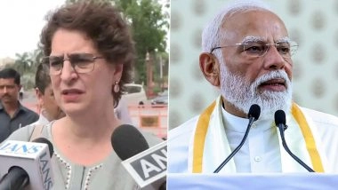 Kerala Assembly Elections 2026: Priyanka Gandhi Slams PM Narendra Modi Over Alliance Remark, Seeks Parliament Debate on West Asia Conflict