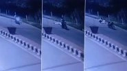 Rampur Shocker: Woman Dies After Husband Pushes Her off Moving Bike for Refusing To Dance at Birthday Party in UP, Video Surfaces