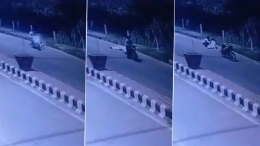 Rampur Shocker: Woman Dies After Husband Pushes Her off Moving Bike for Refusing To Dance at Birthday Party in UP, Video Surfaces