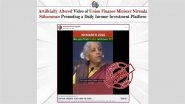 Did Nirmala Sitharaman Promote a High-Return Investment Scheme Online? PIB Fact Check Debunks AI Video