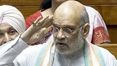 Asaduddin Owaisi Acknowledges After Amit Shah Praises Him in Parliament (Watch Video)