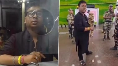 &lsquo;I Earn 1 Million&rsquo;: SpiceJet Passenger Utkarsh Gautam Caught Smoking on Tarmac, Misbehaves With Staff, Handed to Police (Watch Videos)