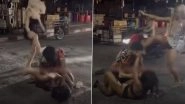 Indian Tourist Attacked, Knocked Out by Ladyboys in Thailand Street Fight Over Money Dispute; Video Goes Viral Indian Tourist Attacked, Knocked Out by Ladyboys in Thailand Street Fight Over Money Dispute; Video Goes Viral