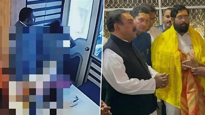 ‘Captain’ Ashok Kharat Viral Video: Obscene Clip Surfaces Following Self-Styled Godman’s Arrest in Nashik