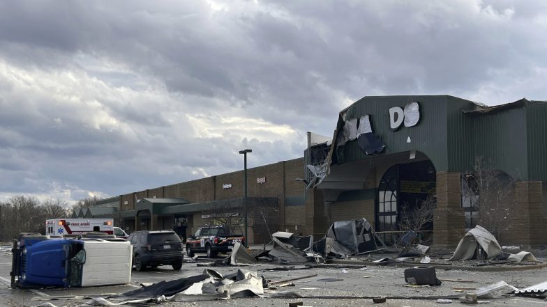Roof Ripped off and Trees Downed as Storms Move Through Michigan