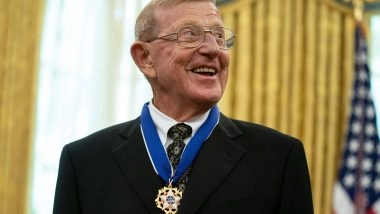 Lou Holtz, College Football Staple Who Coached Notre Dame to 1988 National Title, Dies at 89