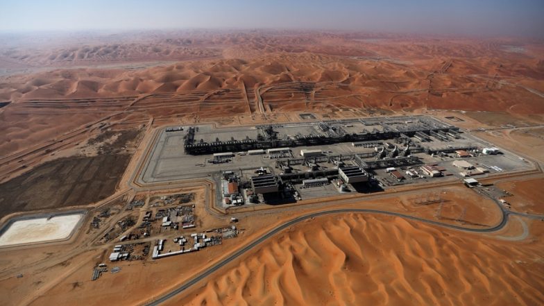 Middle East Conflict: Saudi Air Defences Neutralise 16 Drones Targeting Shaybah Oil Field in Fresh Wave of Attacks