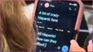 Spurs Viral Video: Spectator Filmed Texting Anti-Hispanic Remarks During San Antonio Spurs vs Phoenix Suns NBA Game