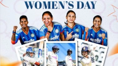 Women's Day 2026 Wishes: BCCI Shares Celebratory Tribute