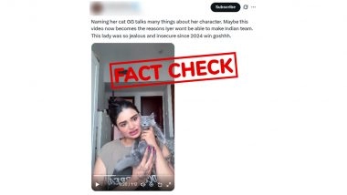 Fact Check: Did Shreyas Iyer's Sister Shresta Name Her Cat 'GG'? The Truth Behind the Viral Video