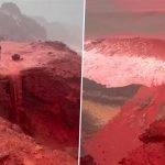 Why Iran’s Hormuz Island Turns Blood-Red After Rains