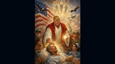 Donald Trump Shares AI Image Depicting Himself as Jesus Christ Amid Escalating Feud with Pope Leo and the Vatican