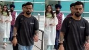 Virat Kohli and Anushka Sharma Airport Video, Couple Spotted Together First Time After German Influencer Instagram Controversy (Watch)