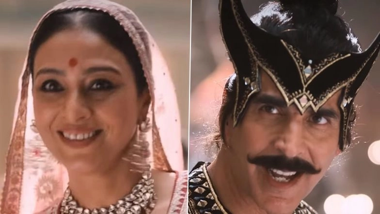 'Bhooth Bangla' Unveils &lsquo;O Ri O Sanwariya&rsquo; Song Teaser: Akshay Kumar and Tabu Elevate Film With Classical Grace (Watch Video)