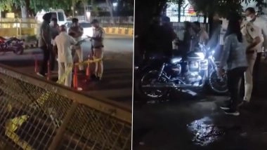 Delhi Hit-and-Run: 2 Returning From IPL Match Killed Near Parliament Street as Bike Collides with Goods Vehicle (Watch Videos)