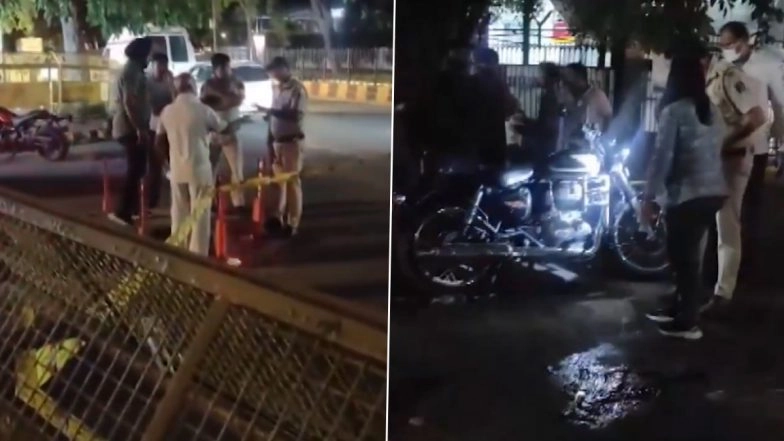 Delhi Hit-and-Run: 2 Returning From IPL Match Killed Near Parliament Street as Bike Collides with Goods Vehicle (Watch Videos)