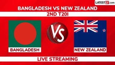 Bangladesh vs New Zealand Live Streaming Online and Free Telecast in India, 2nd T20I 2026