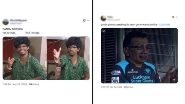 Sanjiv Goenka Funny Memes Go Viral As LSG Suffer 4th Straight Loss In IPL 2026