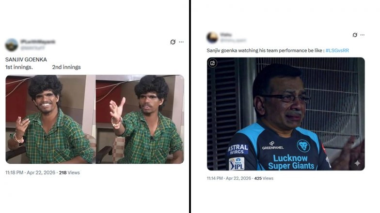 Sanjiv Goenka Funny Memes Go Viral As LSG Suffer 4th Straight Loss In IPL 2026