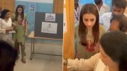 TN Assembly Elections 2026: Trisha Krishnan Casts Her Vote in Chennai Amid Thalapathy Vijay Affair Rumours (Watch Video)