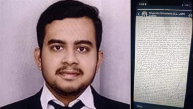 &lsquo;May My Corpse Not Even Be Touched by Papa&rsquo;: Lawyer Dies by Suicide in Uttar Pradesh&rsquo;s Kanpur After Posting WhatsApp Status Note