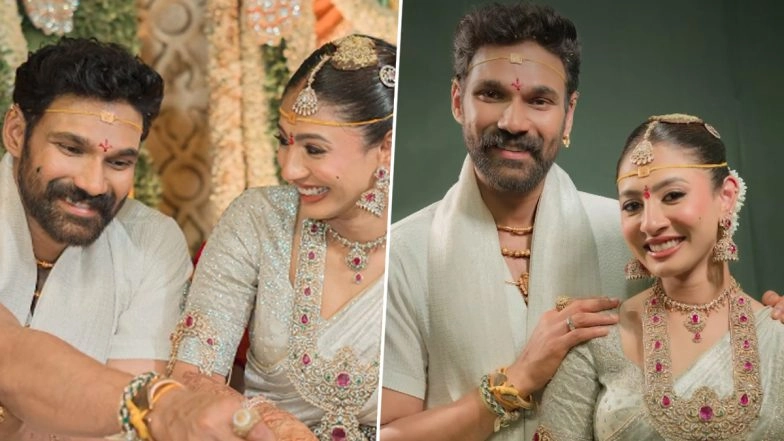 Bellamkonda Sai Sreenivas Marries Kavya Reddy in Tirumala, First Pictures of Newlyweds Go Viral