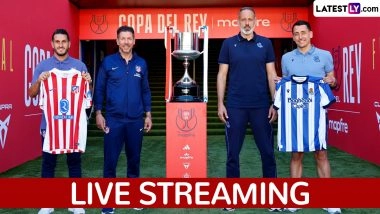 Atletico Madrid vs Real Sociedad, Copa del Rey 2025–26 Final Free Live Streaming Online