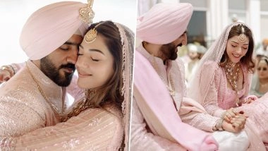 Mehreen Pirzada Marries Arsh Aulakh in Intimate Himachal Wedding; First Photos From ‘F3′ Actress’ Big Day Go Viral