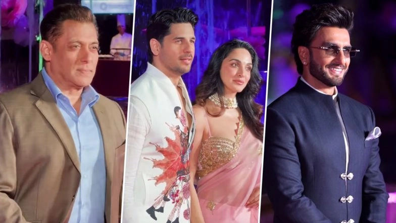 NMACC 3rd Anniversary Bash: Salman Khan, Ranveer Singh and New Parents Sidharth-Kiara Turn Heads on the Red Carpet (View Posts)