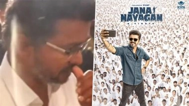 Thalapathy Vijay Avoids Media Questions During First Appearance After &lsquo;Jana Nayagan&rsquo; Leak (Watch Video)