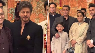 Rajat Sharma&rsquo;s Daughter Disha Marries Sudarshan M J in Mumbai; Shah Rukh Khan, Salman Khan and PM Modi Attend Grand Wedding (Watch Video)