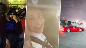 Lewis Hamilton Goes Insta Official With Kim Kardashian, Rumoured Lovebirds Drift Ferrari F40 in Viral Video – WATCH
