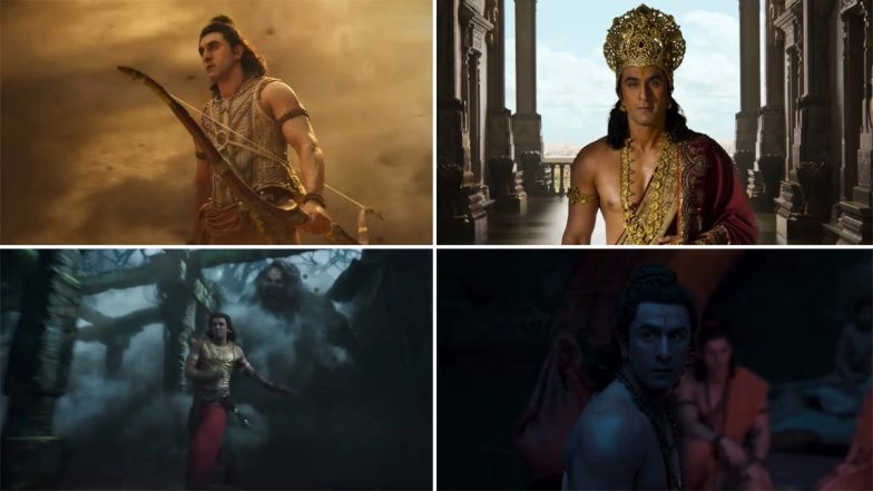 &lsquo;Ramayana&rsquo; Teaser: Ranbir Kapoor Looks Divine and Majestic As &lsquo;Maryada Purushottam&rsquo; Ram in Epic First Look (Watch Video)