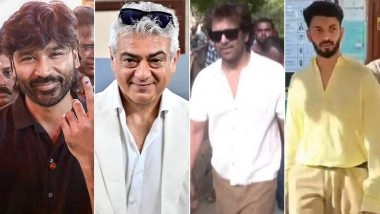 Tamil Nadu Assembly Elections 2026 Voting: Film Stars Vikram, Dhanush, Ajith and Anirudh Ravichander Exercise Voting Rights in Chennai (Watch Videos)