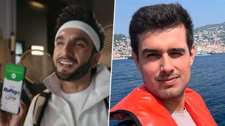 Did &lsquo;Dhurandhar 2&rsquo; Star Ranveer Singh Take a Dig at Dhruv Rathee in New Ad With Father-in-Law Prakash Padukone? Here&rsquo;s What Netizens Think (Watch Video)