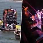 Varanasi Boat Party Viral Videos: Men Seen Drinking, Dancing to DJ Songs on Boats on River Ganga; Probe Launched