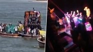 Varanasi Boat Party Viral Videos: Men Seen Drinking, Dancing to DJ Songs on Boats on River Ganga; Probe Launched