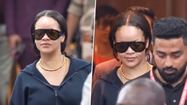 Rihanna Makes Surprise Return to India 2 Years After Ambani Wedding in Jamnagar, Confused Netizens Ask &lsquo;Ab Kisiki Shaadi Hai?&rsquo; (Watch Video)