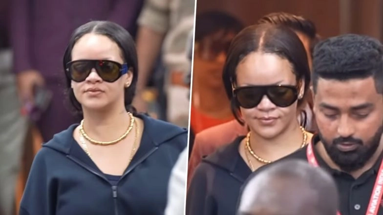 Rihanna Makes Surprise Return to India 2 Years After Ambani Wedding in Jamnagar, Confused Netizens Ask &lsquo;Ab Kisiki Shaadi Hai?&rsquo; (Watch Video)