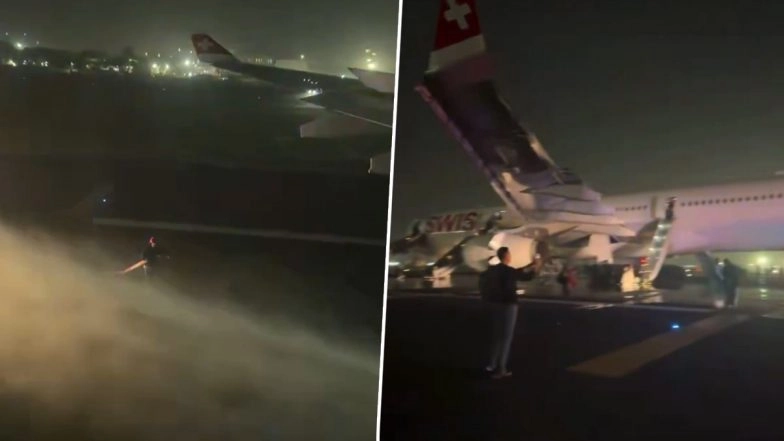 Swiss Air Flight SWR146 Aborts Take-Off at Delhi Airport Due to Engine Failure, Runway 28 Blocked: Report