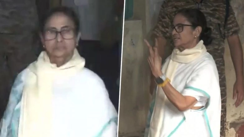 Mamata Banerjee Casts Her Vote in Kolkata for West Bengal Assembly Polls Phase 2 (Watch Video)