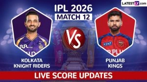 sports-Match Abandoned Due to Wet Outfield | Kolkata Knight Riders vs Punjab Kings Highlights IPL 2026 Match: Teams Share Points After Rain Plays Spoilsport