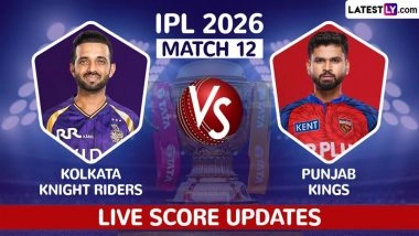 Match Abandoned Due to Wet Outfield | Kolkata Knight Riders vs Punjab Kings Highlights IPL 2026 Match: Teams Share Points After Rain Plays Spoilsport