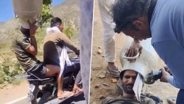 Rajasthan Man Gets Milk Can Stuck on Head While Trying To Beat Heat, Video Goes Viral