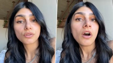 Mia Khalifa Blasts &lsquo;Terrorist&rsquo; Military Actions in Lebanon; Influencer Breaks Down Over &lsquo;Dystopian&rsquo; Air Strikes in Viral Video (Watch)