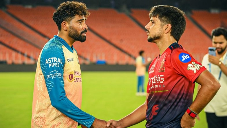 Impact Subs in Today's IPL Match for Gujarat Titans vs Royal Challengers Bengaluru